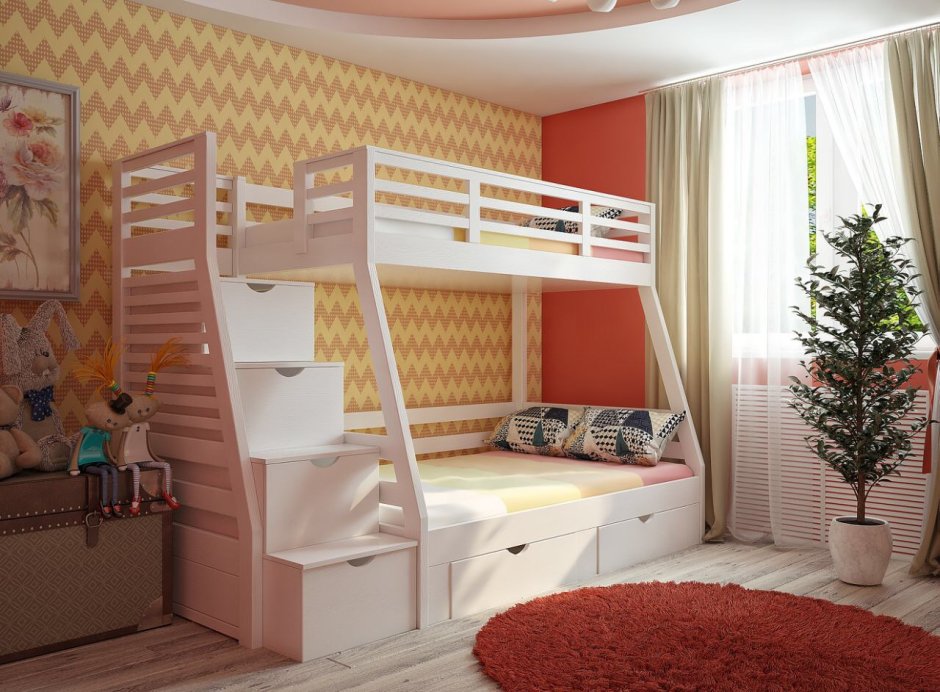 Детская двухъярусная кровать Klarna Max 2