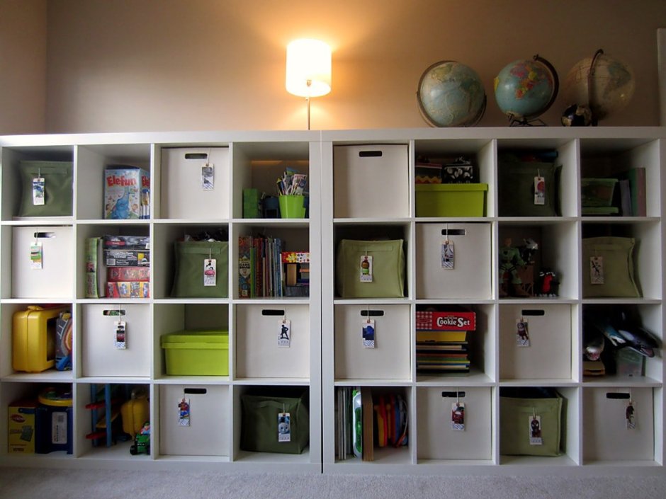 Ikea Kallax для лего