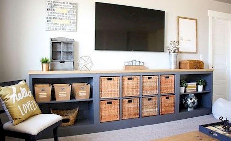 КУГГИС контейнер, белый, 30x30x30 см