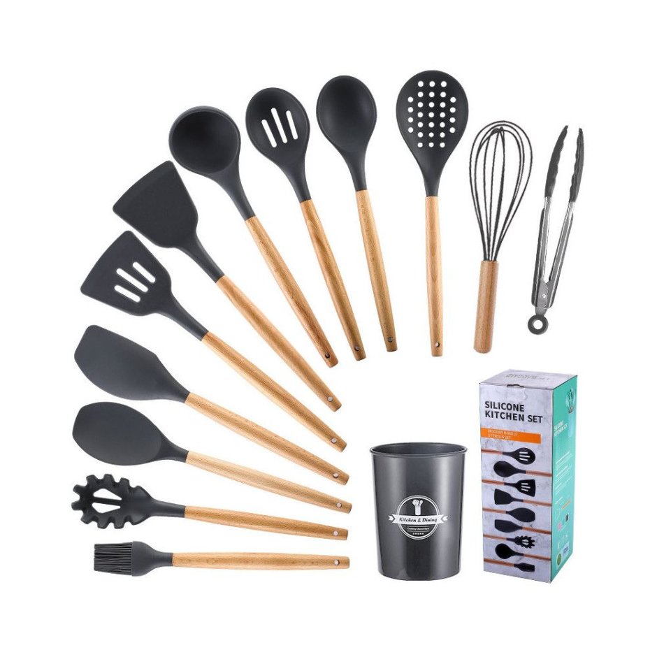 Кухонный набор 12 предметов Silicone Kitchen Set