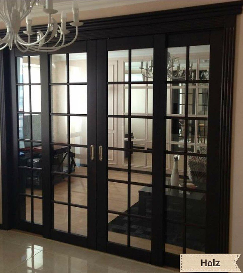 Четырехстворчатые двери межкомнатные