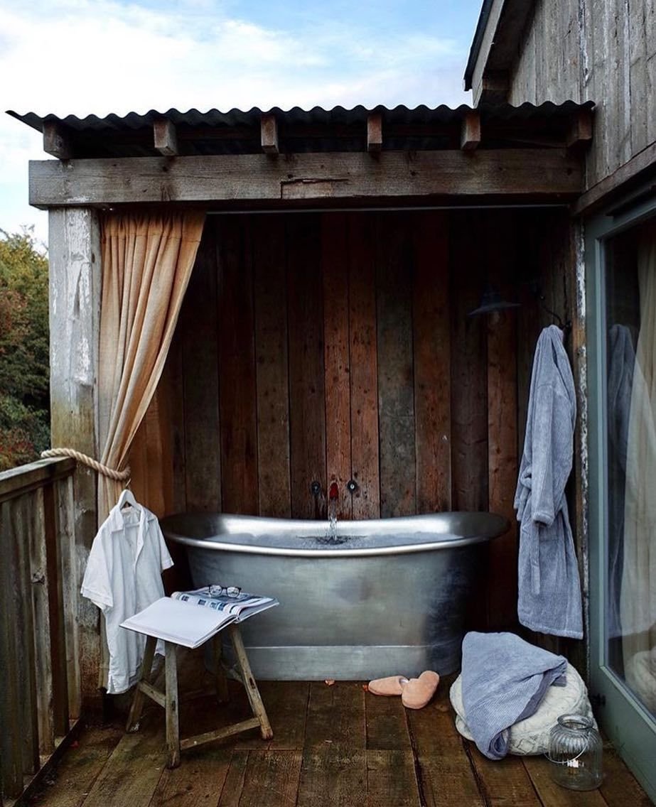 Ванна на даче