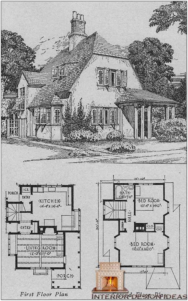Английский особняк Тюдор планировка
