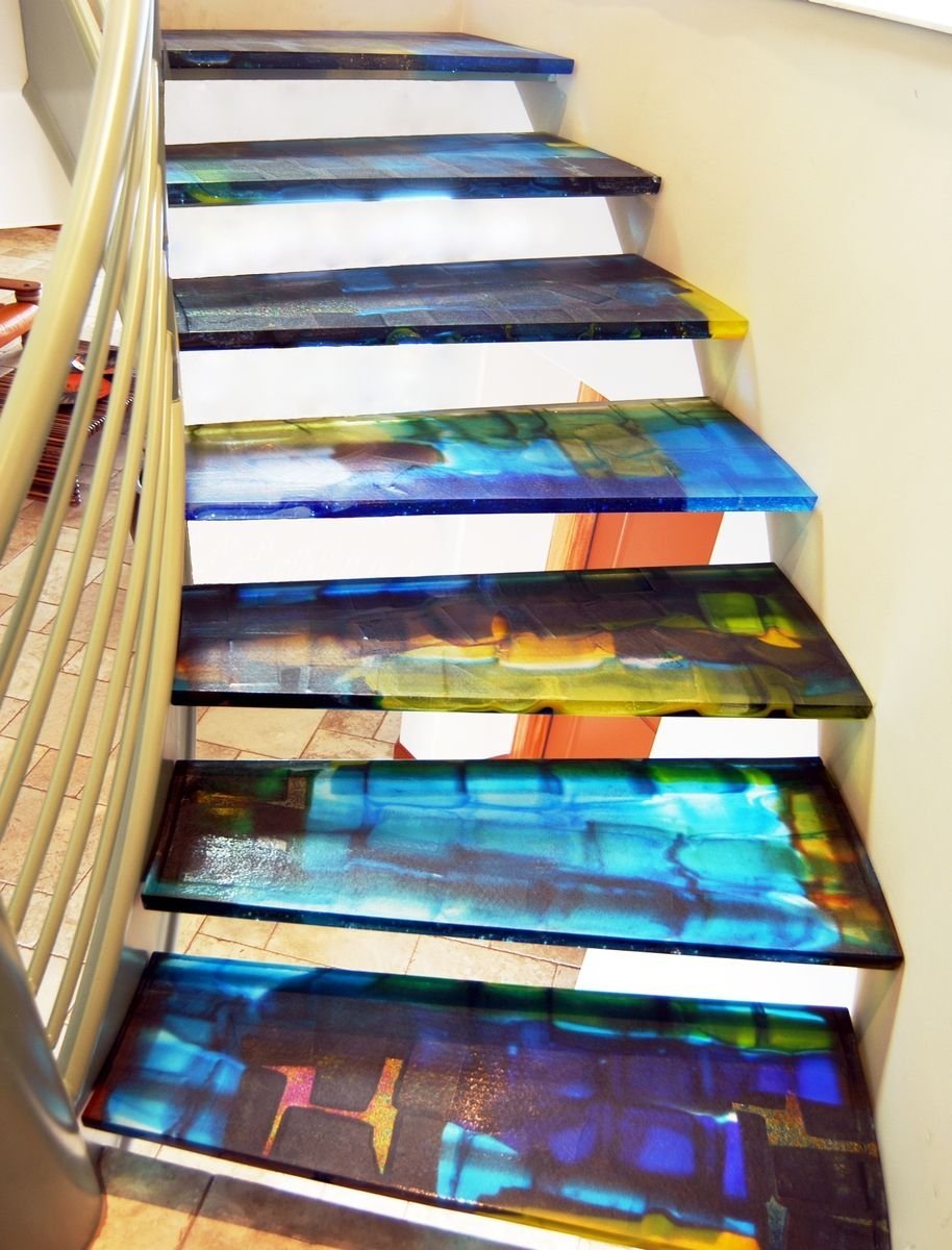 Ступени для лестницы из эпоксидной смолы