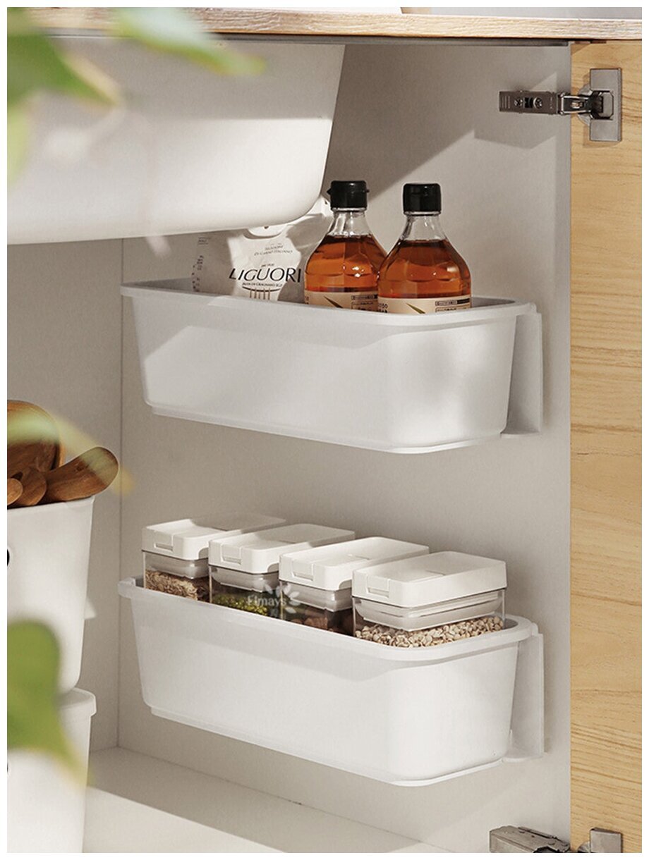 Выдвижной органайзер для кухни под раковину