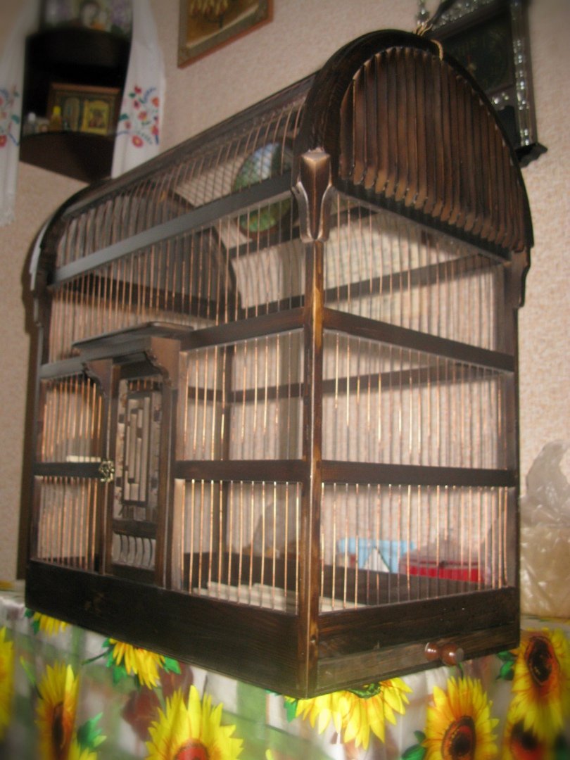 Клетка для певчих птиц 1м x 1м x 1.5м