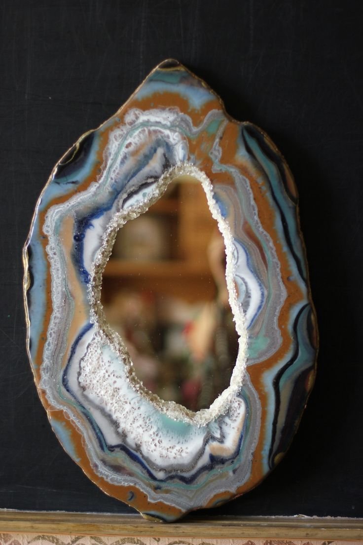 Поднос с эпоксидной смолой