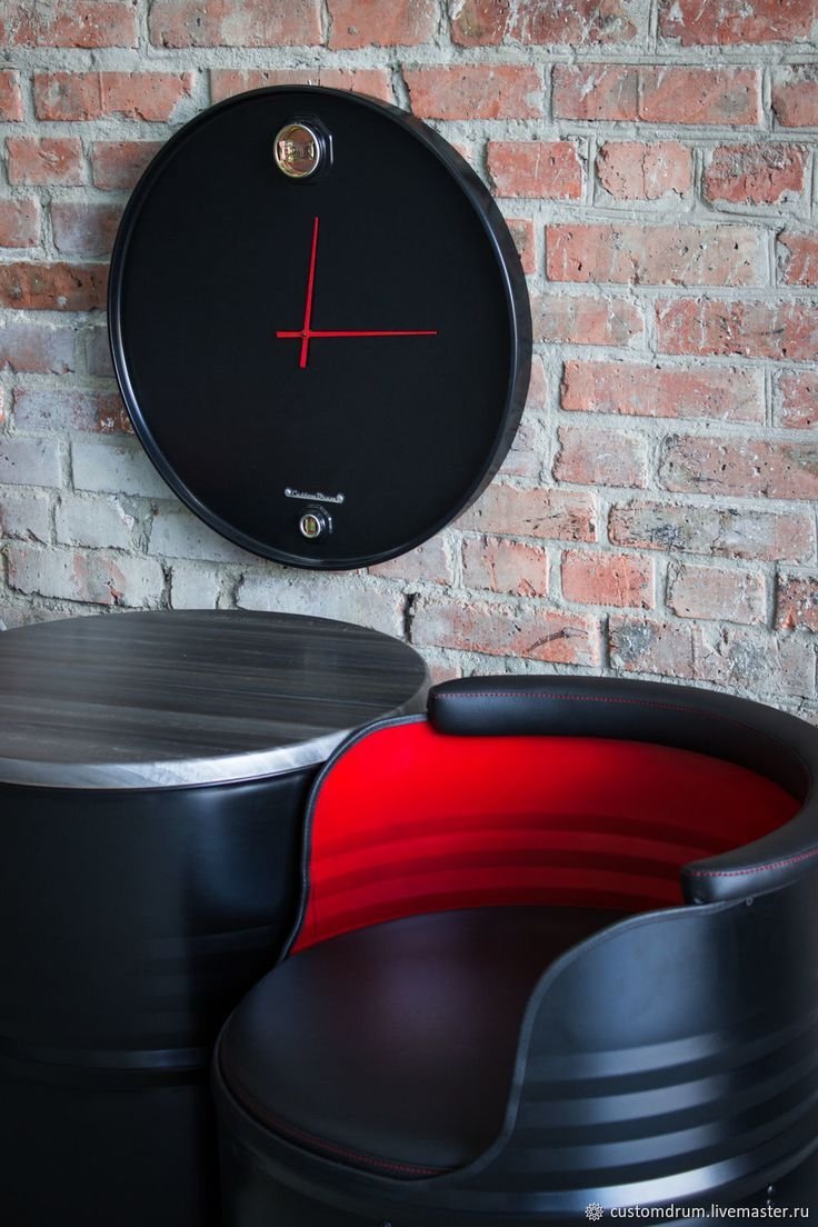 Бочки в стиле лофт