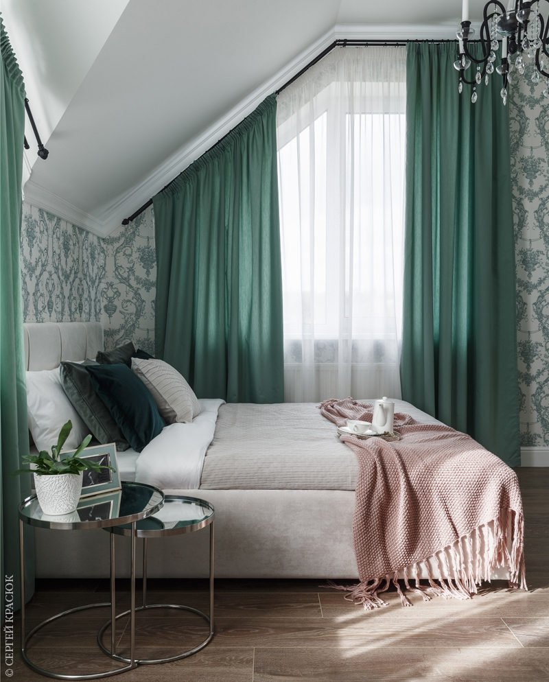 Тюль микросетка градиент