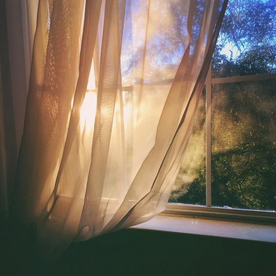 Тюль на кухню на одну сторону