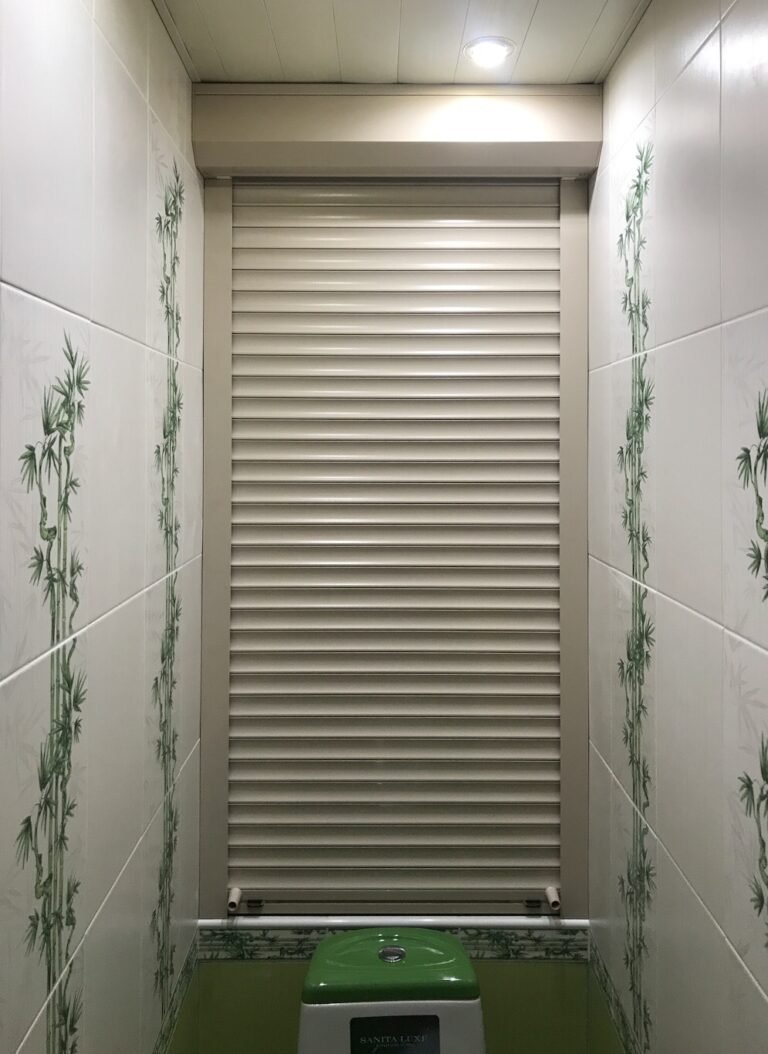 Рольставни в туалет