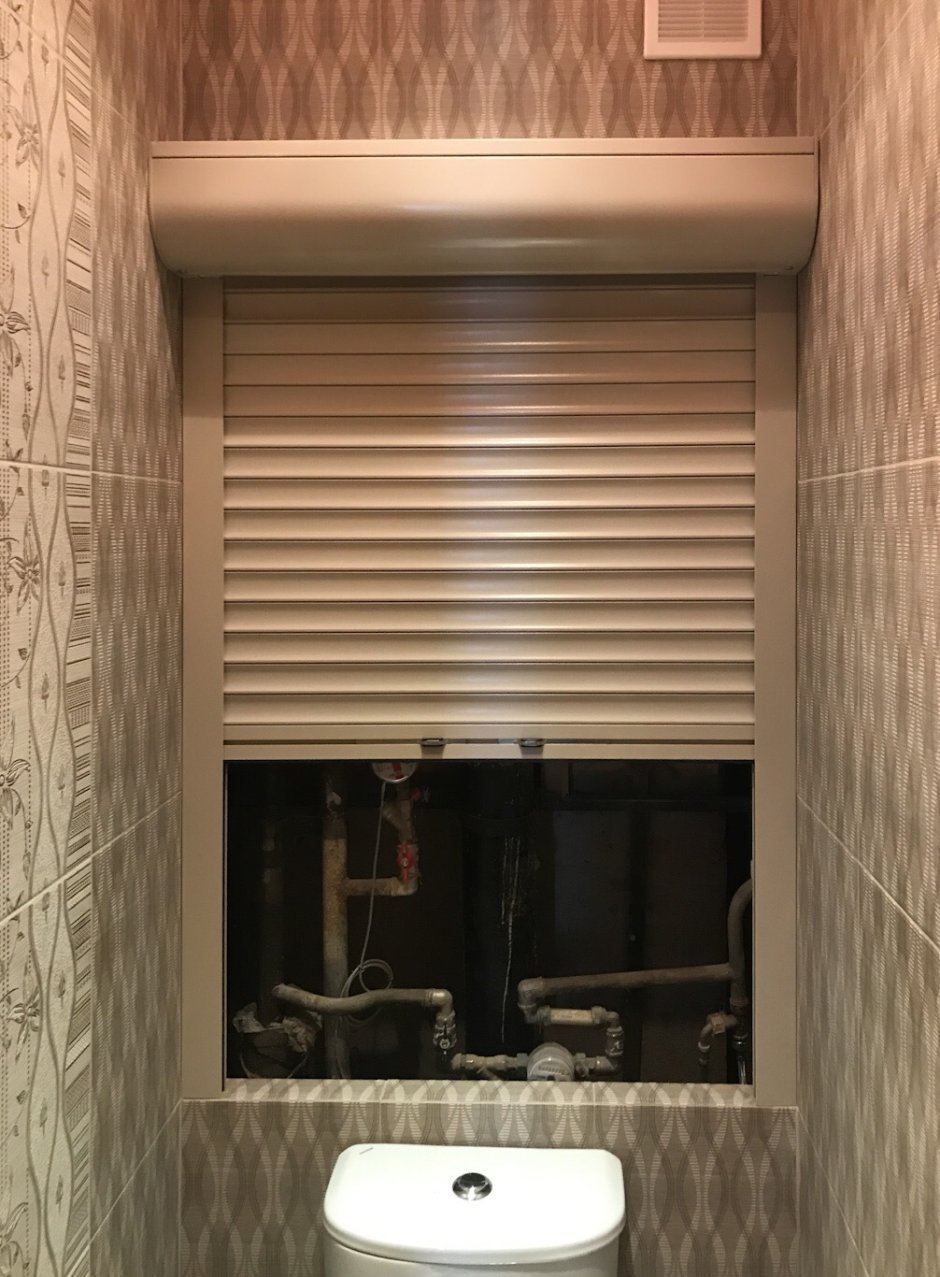 РОЛЬФ ставни для сантехнического шкафа в туалете