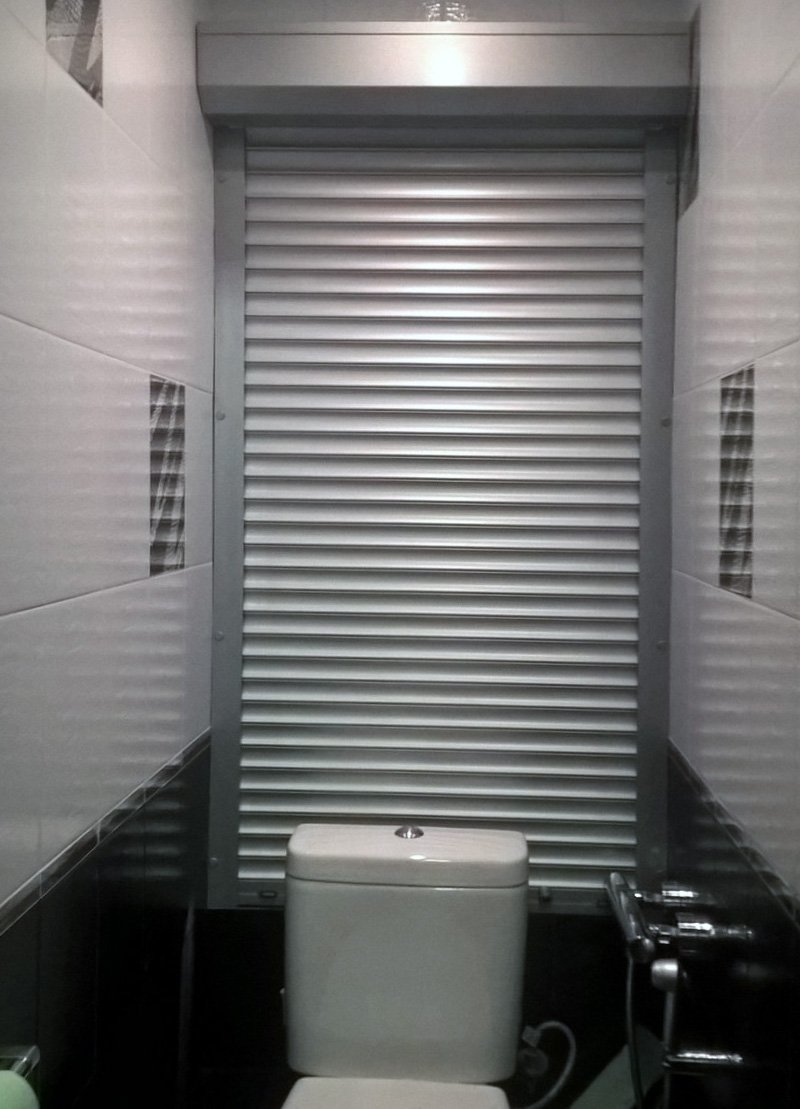 Рольставни Алютех в санузел