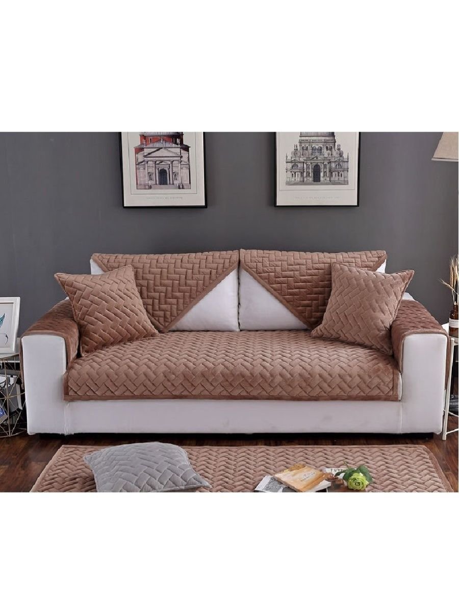 Покрывало на угловой диван