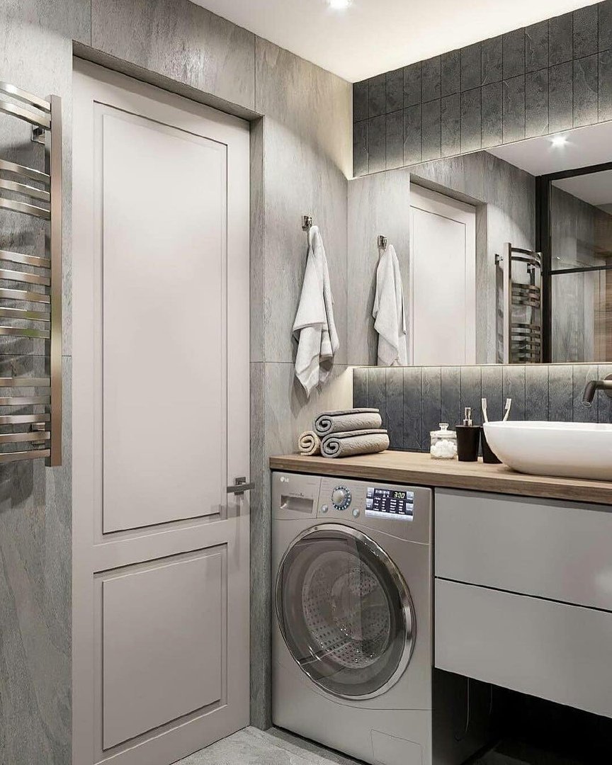 Ванная со стиральной машиной