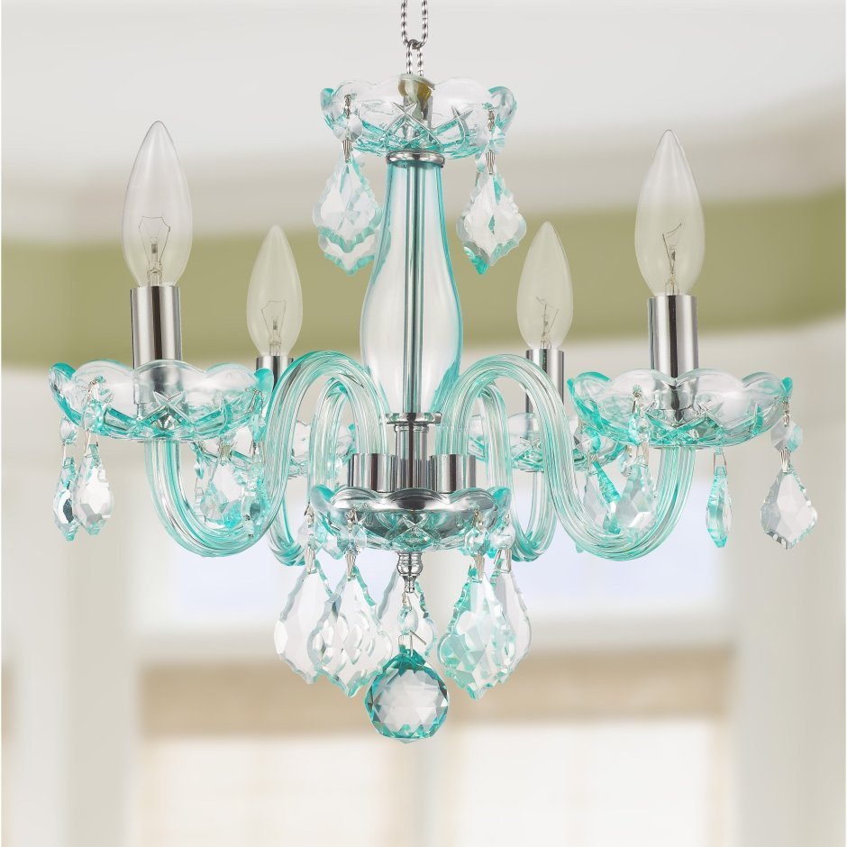 Люстра chanteuse Chandelier Turquoise