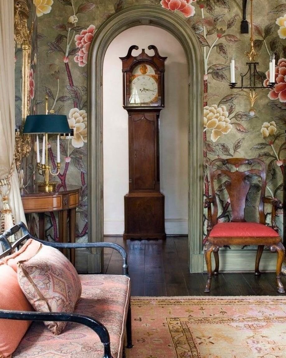 Спальня в стиле Шинуазри