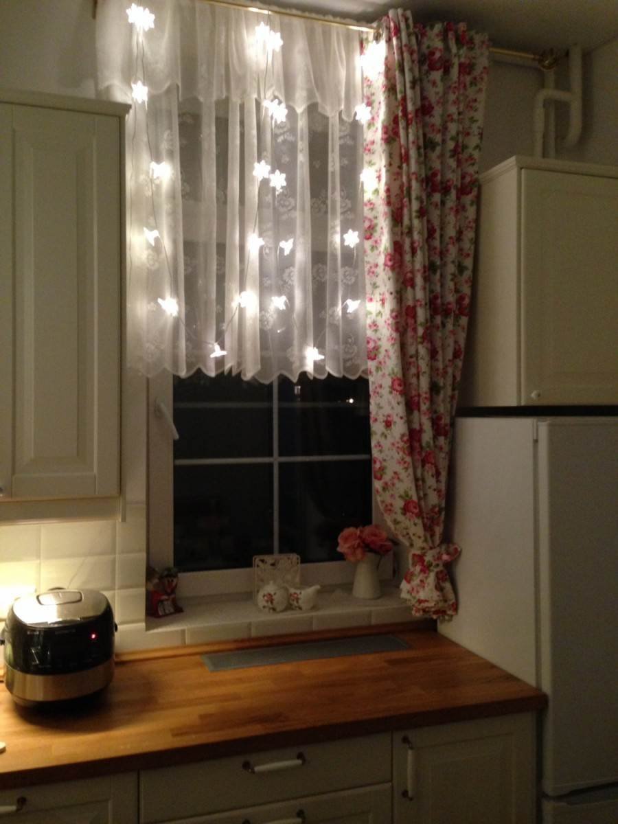 Занавески на кухню хрущевку