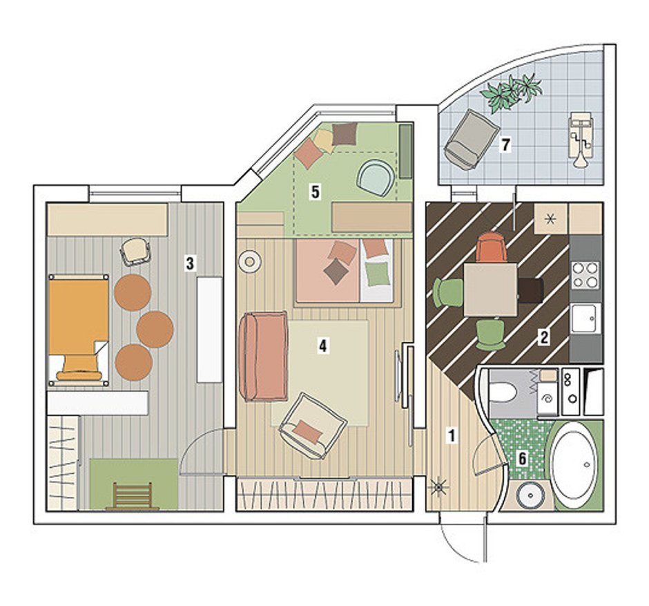 КОПЭ-М-Парус планировка 2