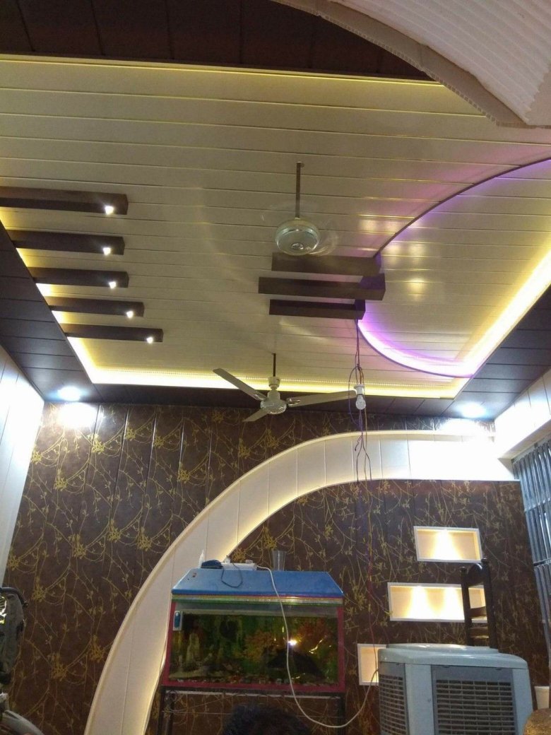 Пластик потолок фигура