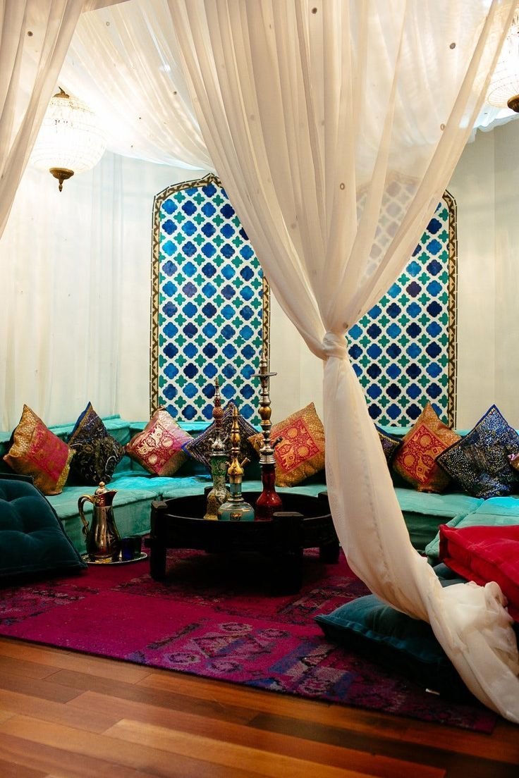 Занавески в марокканском стиле