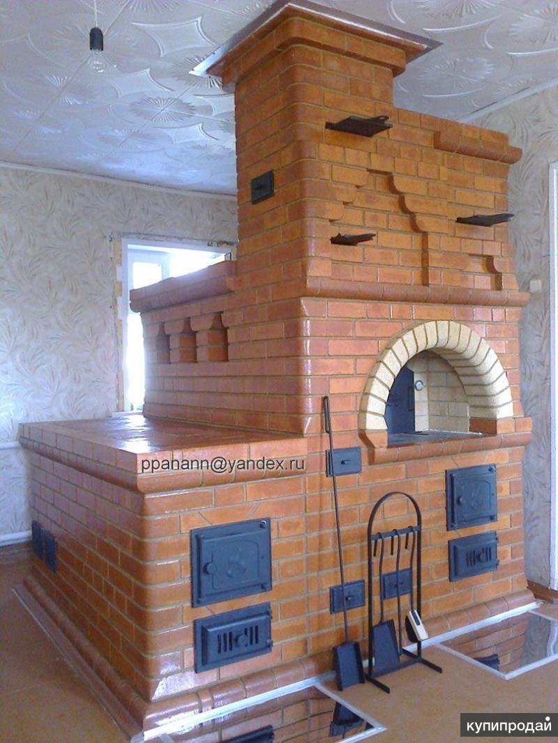 Русская печь с лежанкой