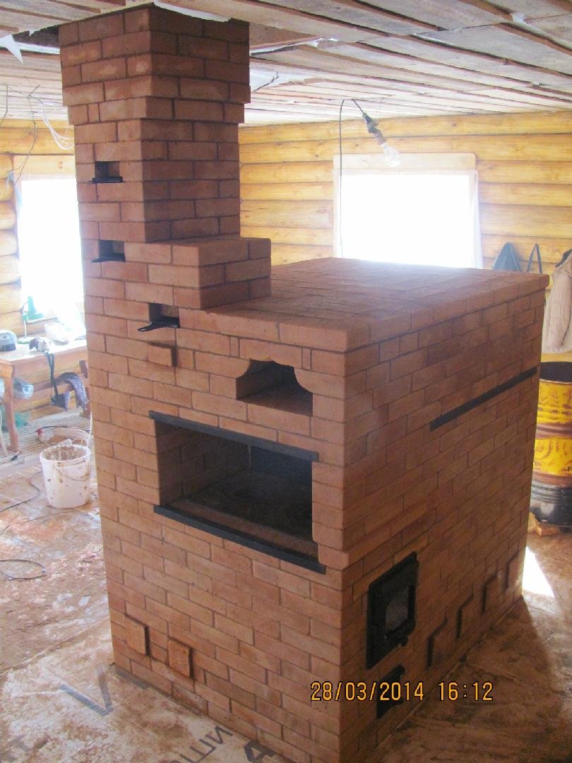 Русская печь Теплушка 1150х1150