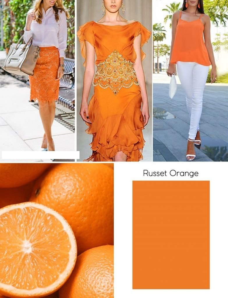 Цвет Russet Orange