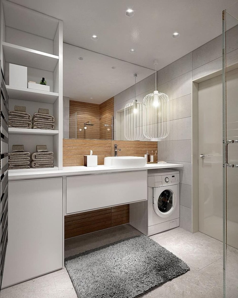 Ванна с двумя раковинами