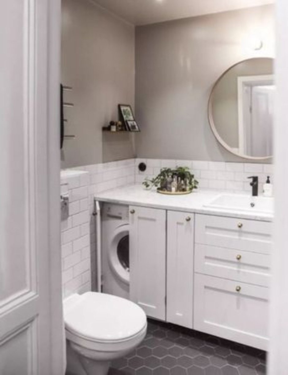 Тумба под столешницу в ванную