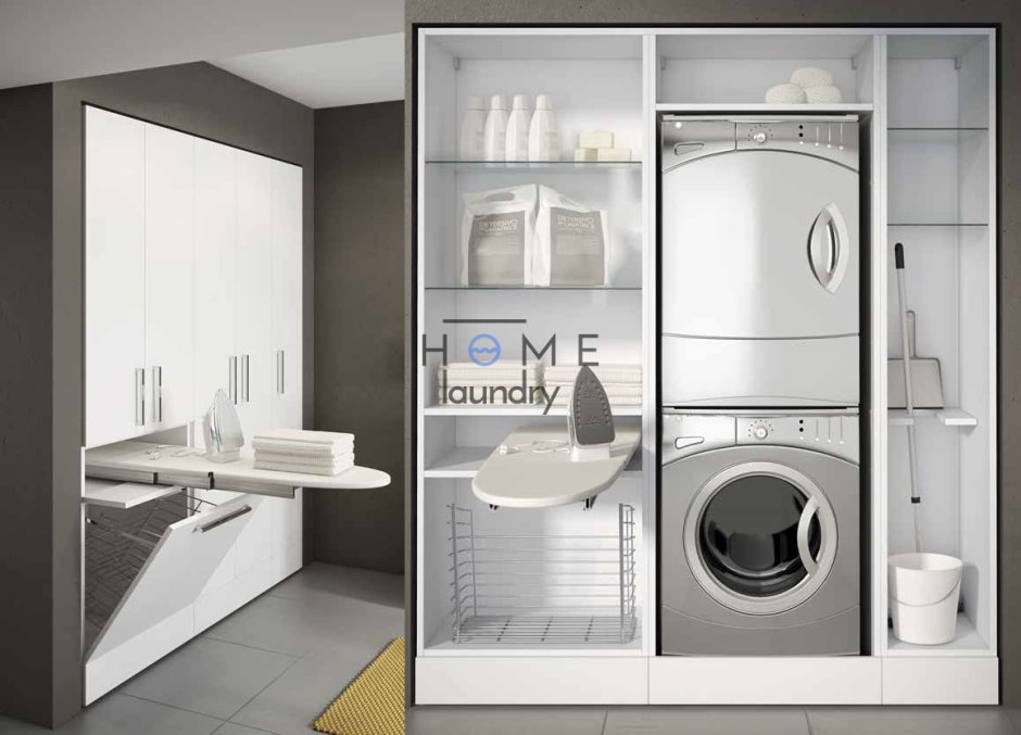 Стиральная машинка под столешницей