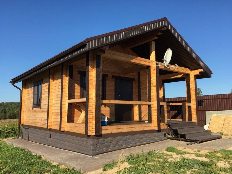 Дом баня профилированный брус