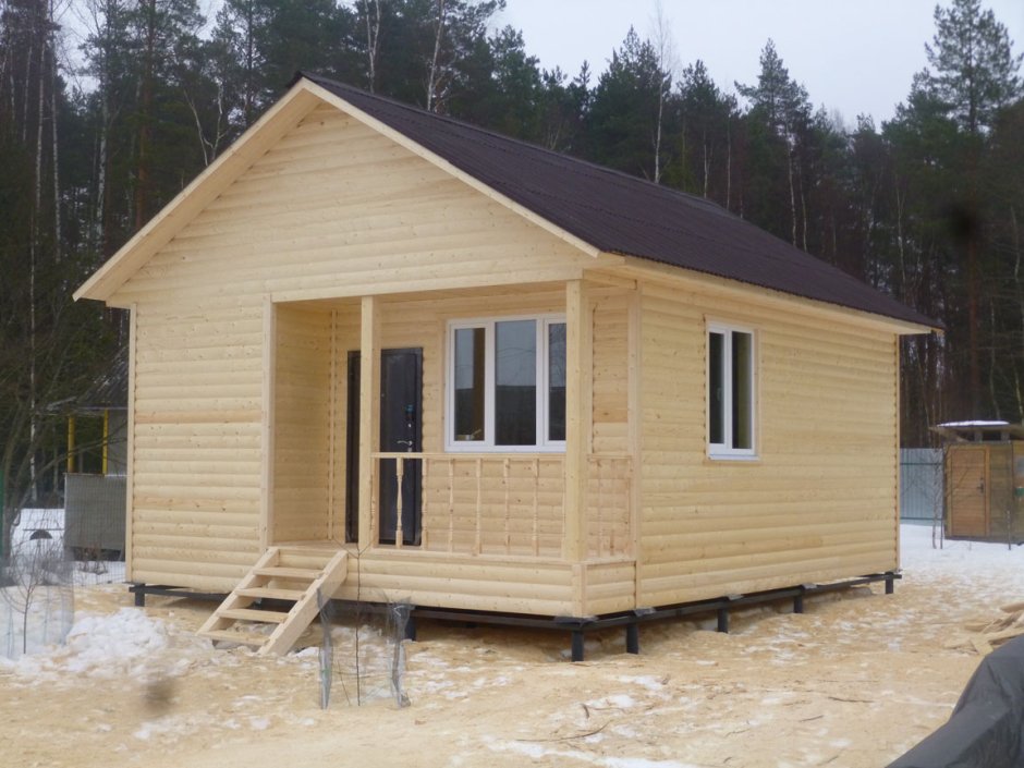 Каркасный садовый дом