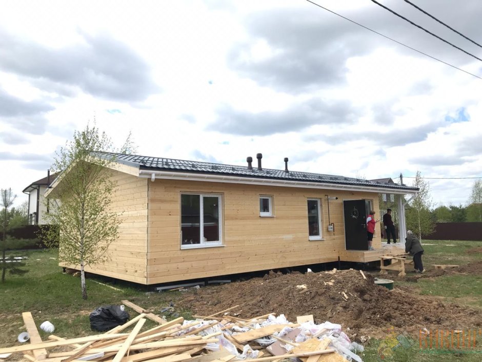 Обвязка винтовых свай доской 50х100