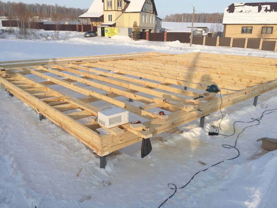 Фундамент для беседки 3х4