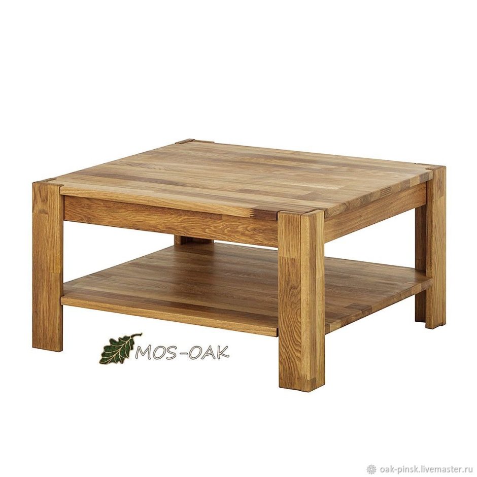 Журнальный стол o White из массива дуба IMR-998217