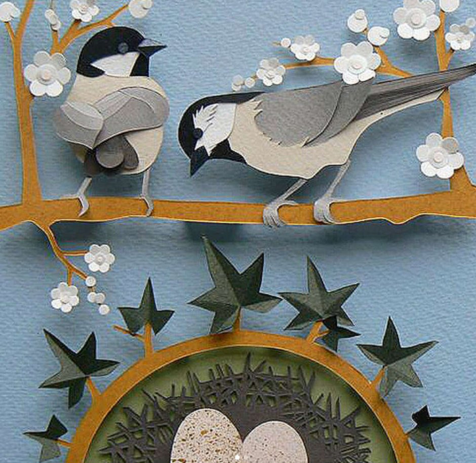 Мозаика из журнальных вырезок