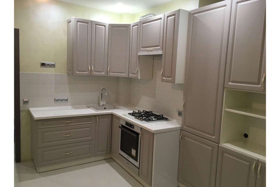 Кухня супермат грей