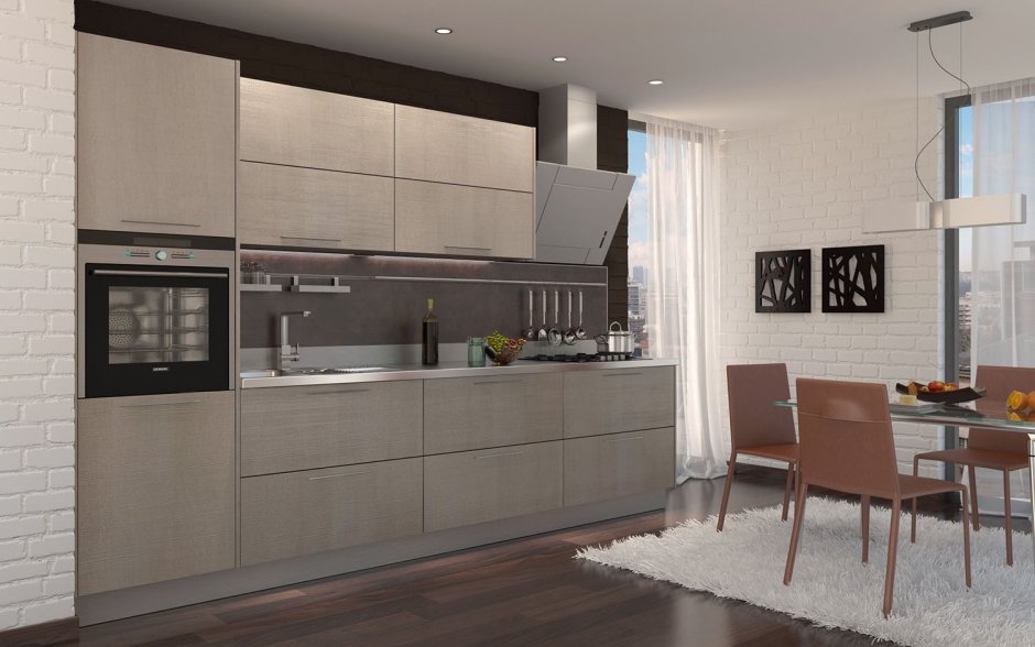 Модульные кухни Фьюжн Cappuccino