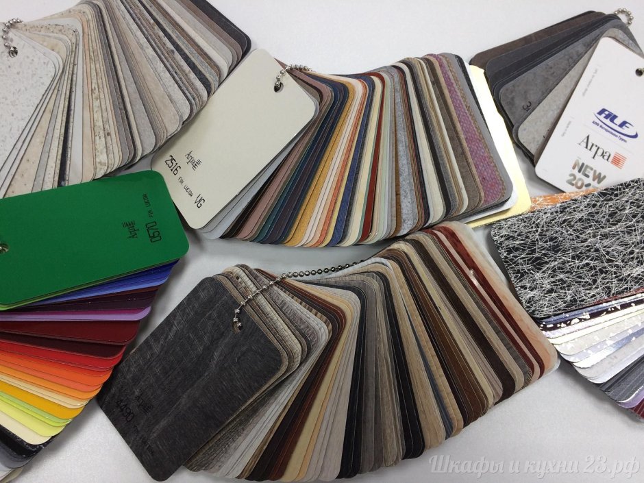 Кухни с фасадами пластик Арпа