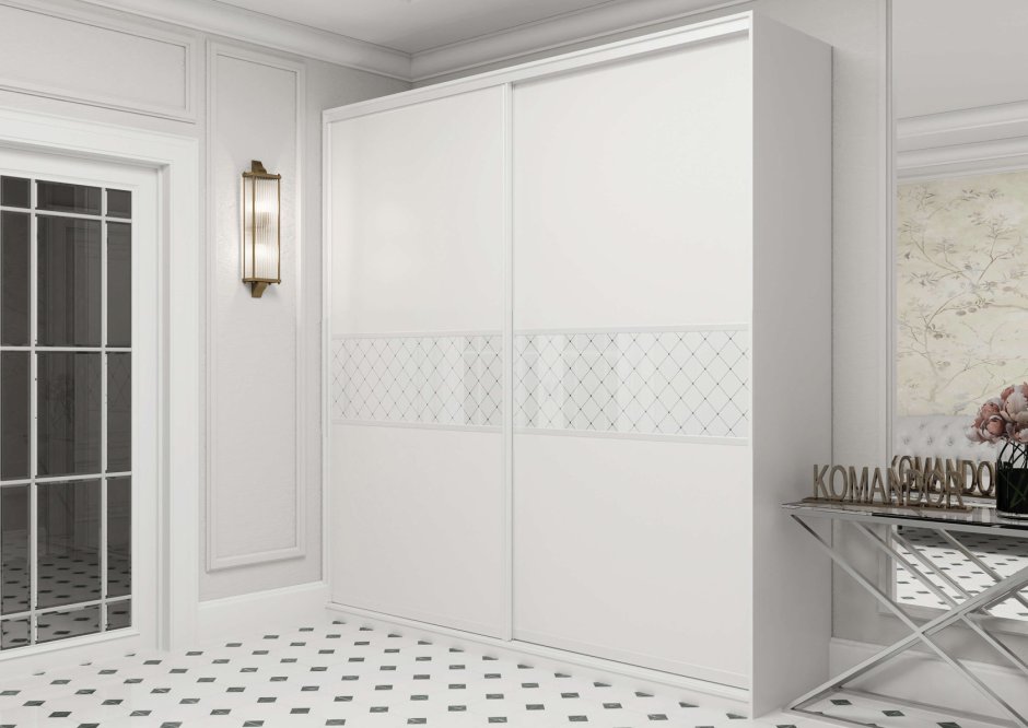 Шкаф купе бронзовое стекло комбинированный