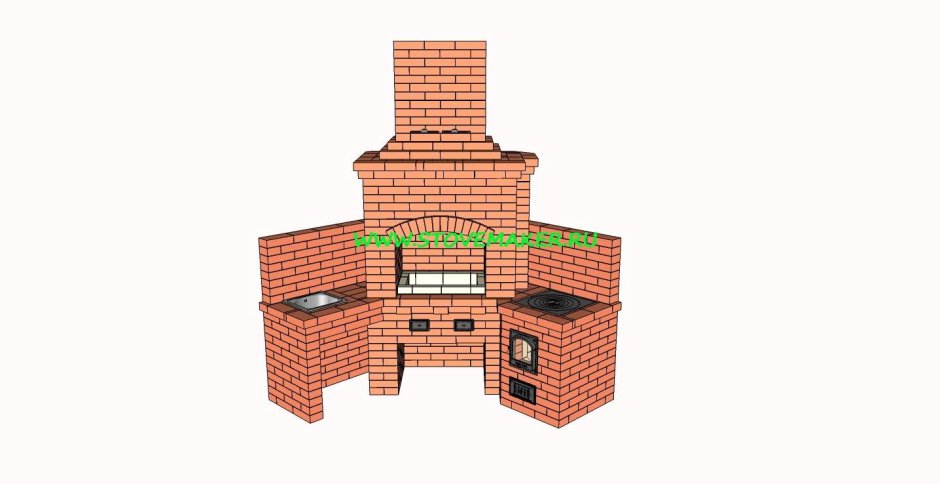 Камин BRASECO k1a