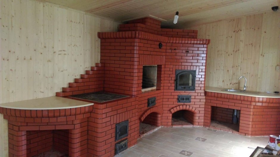 Печь камин Масютина