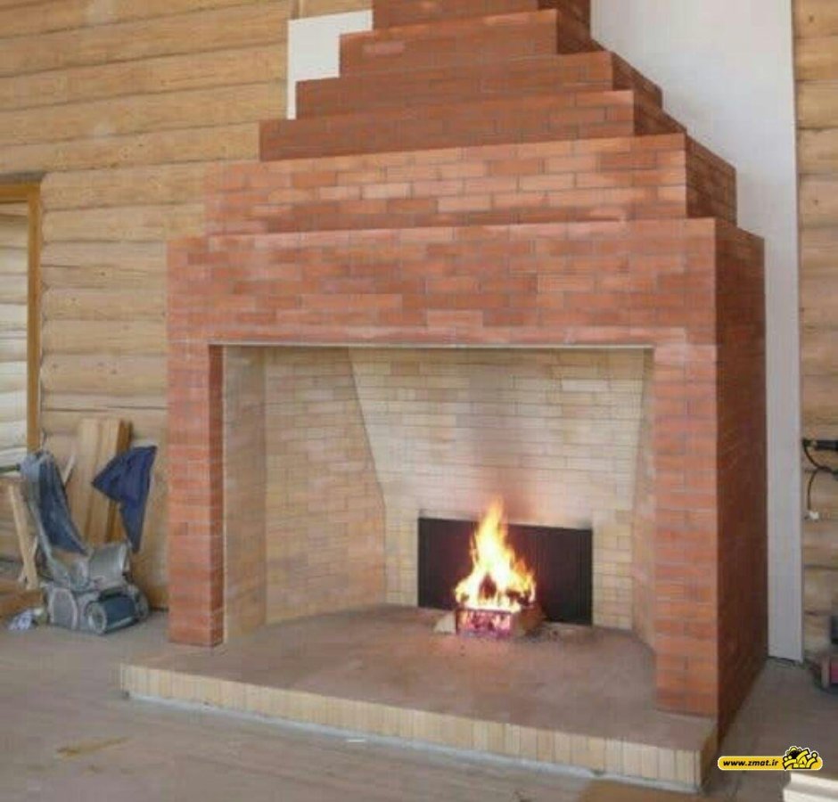 Кирпичный камин порядовка