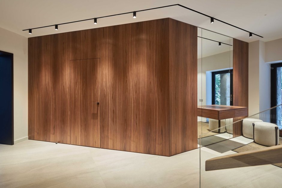 Шпон дерева на двери Инвизибл