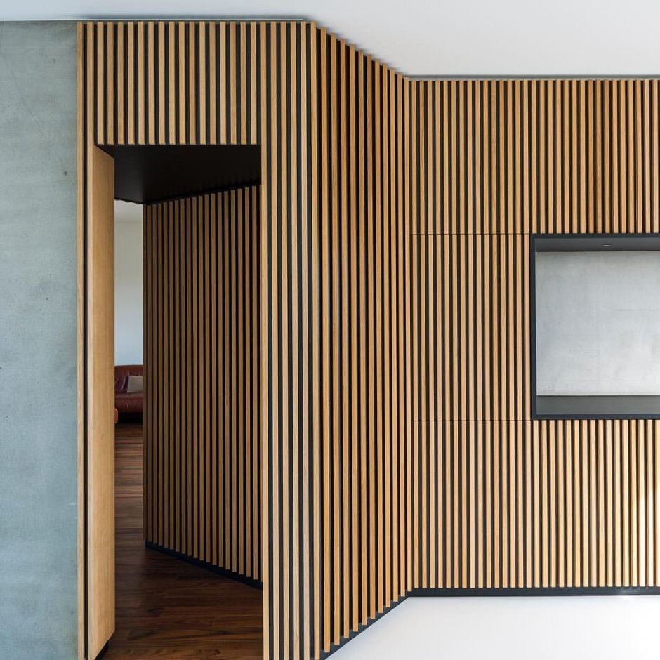 Реечная обшивка стен