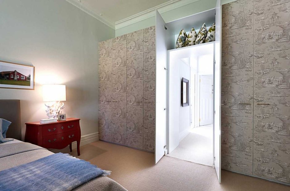 Потайные двери в интерьере