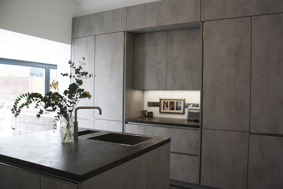 Кухня бетон Пайн