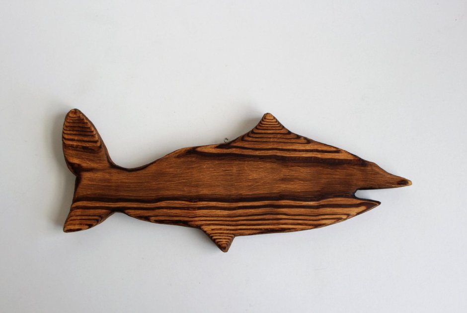 Рыба из деревяшек поделки