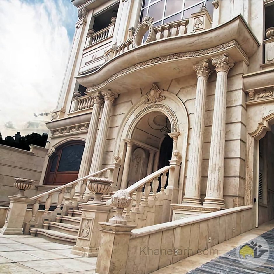 Двухэтажный дом Дагестанский камень